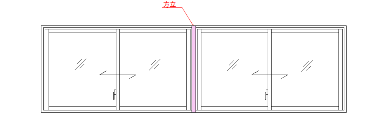 【解説】方立と無目の基本|標準納まりのポイント | 窓ハンドブック