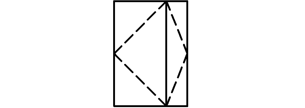 建具図面記号一覧-親子開き